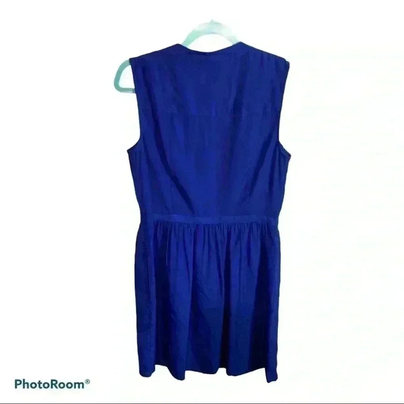 J.Crew Royal Blue Sleeveless Dress - Picture 2 of 3
